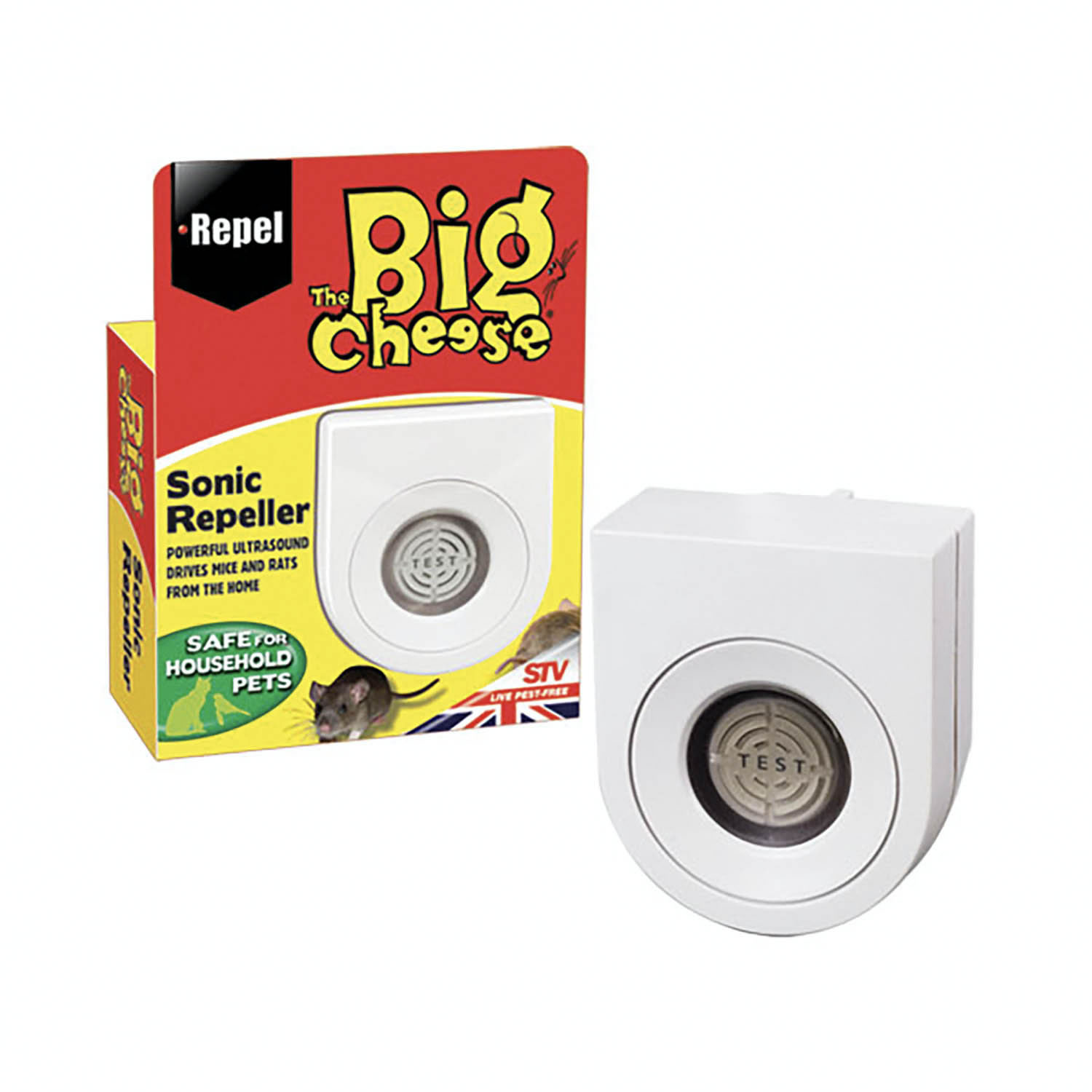 THE BIG CHEESE SONIC MOUSE & RAT REPELLER totalfarmsupplies.co.uk
