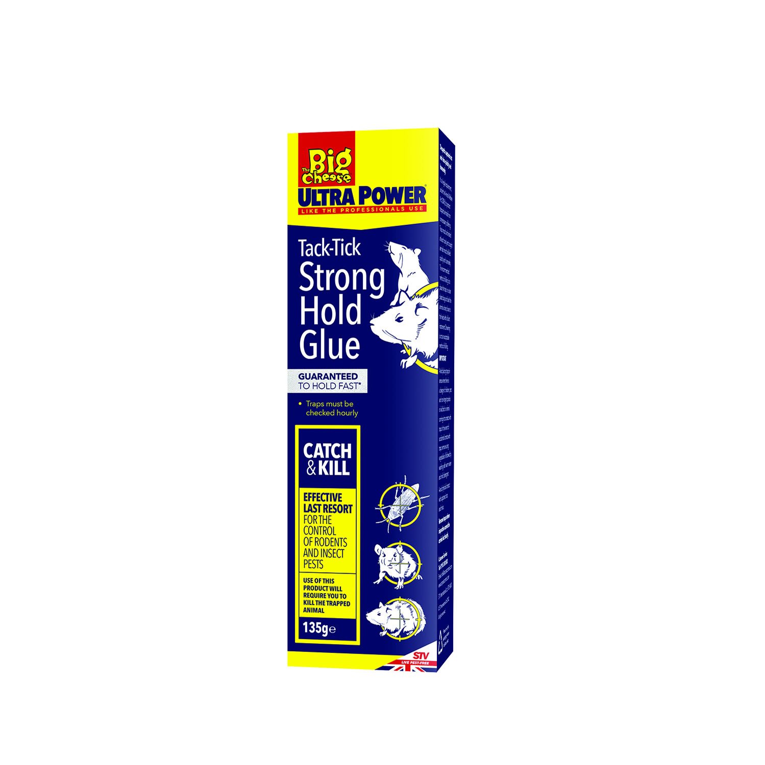 THE BIG CHEESE ULTRA POWER TACK-TICK STRONGHOLD GLUE 135 GM