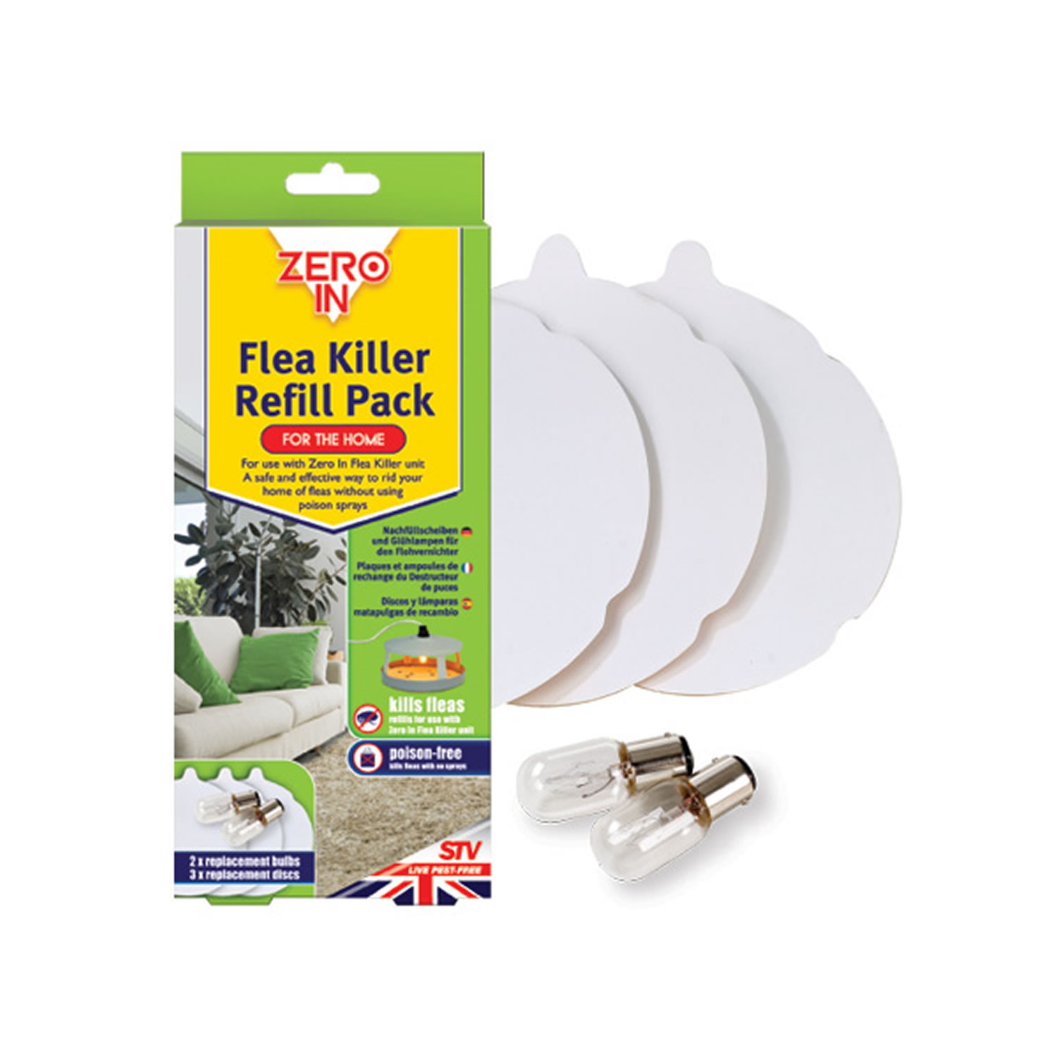 ZERO IN FLEA KILLER REFILL PACK REFILL PACK