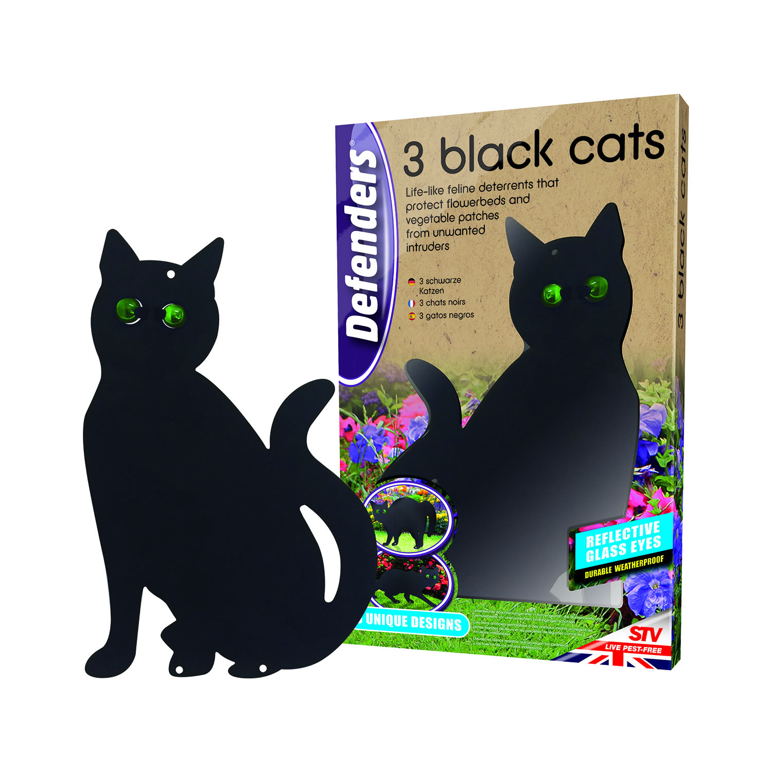 DEFENDERS THREE BLACK CATS
