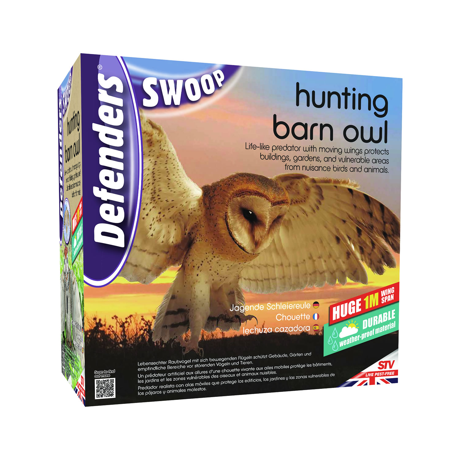 DEFENDERS HUNTING BARN OWL DETERRENT totalfarmsupplies.co.uk