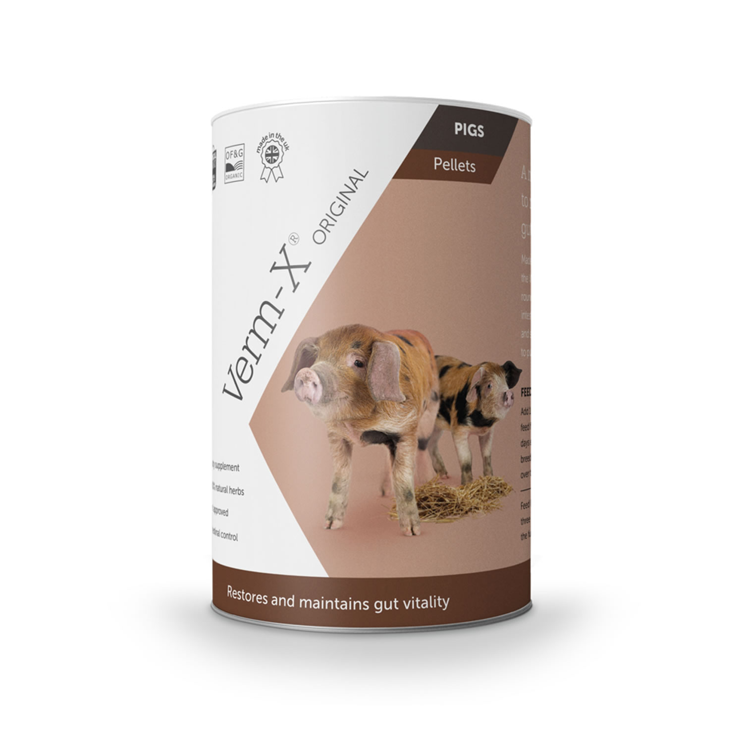 VERM-X HERBAL PELLETS FOR PIGS 750 GM TUBE