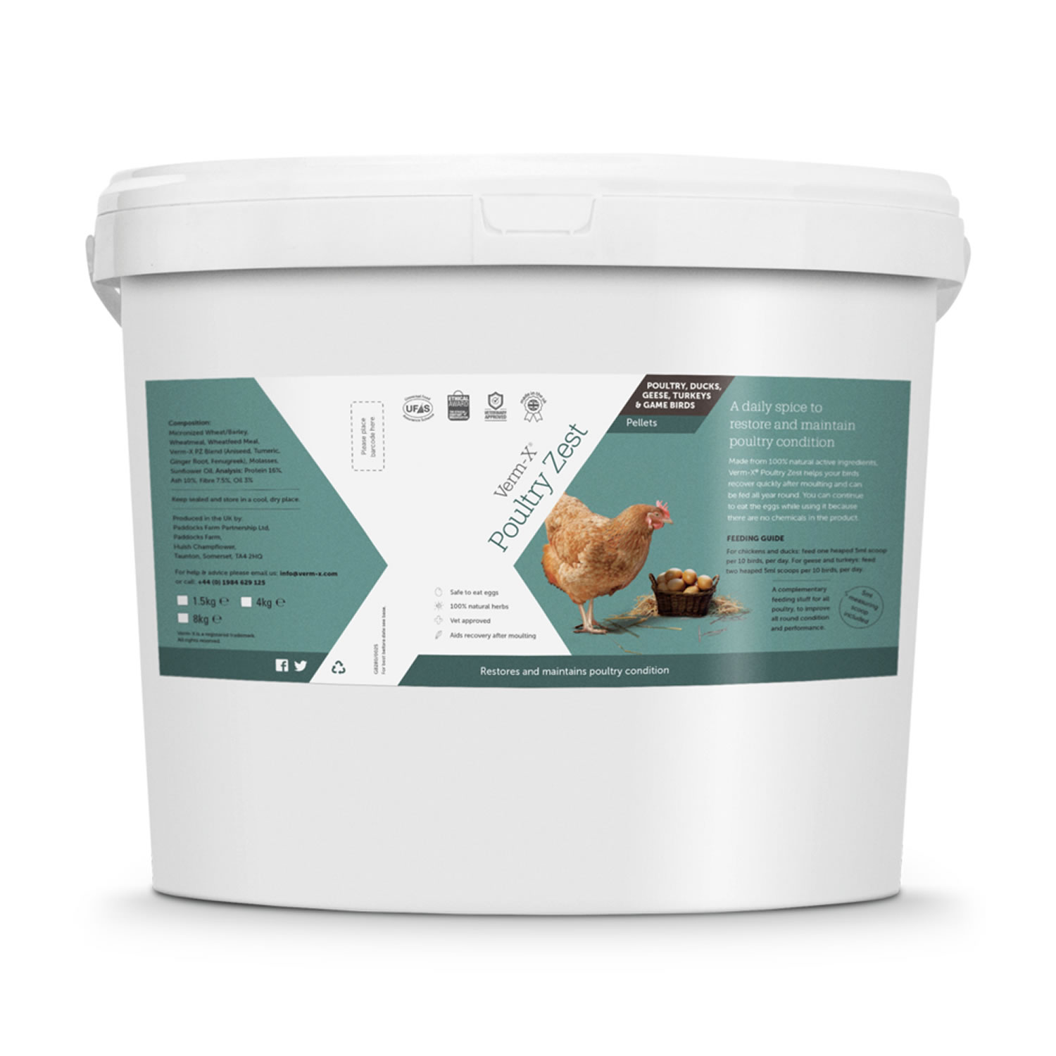 VERM-X POULTRY ZEST 4 KG