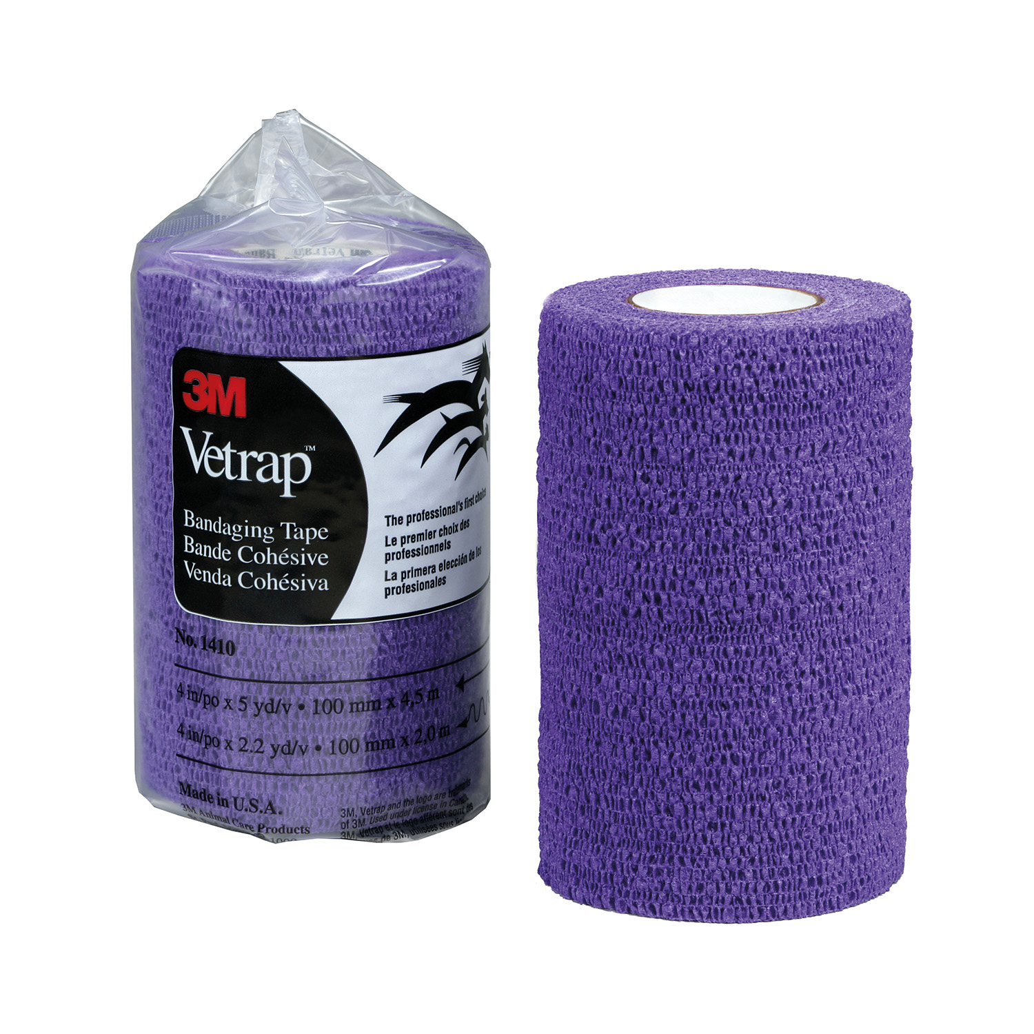 VETRAP 10CM BANDAGE PURPLE - 100 PACK 100 PACK