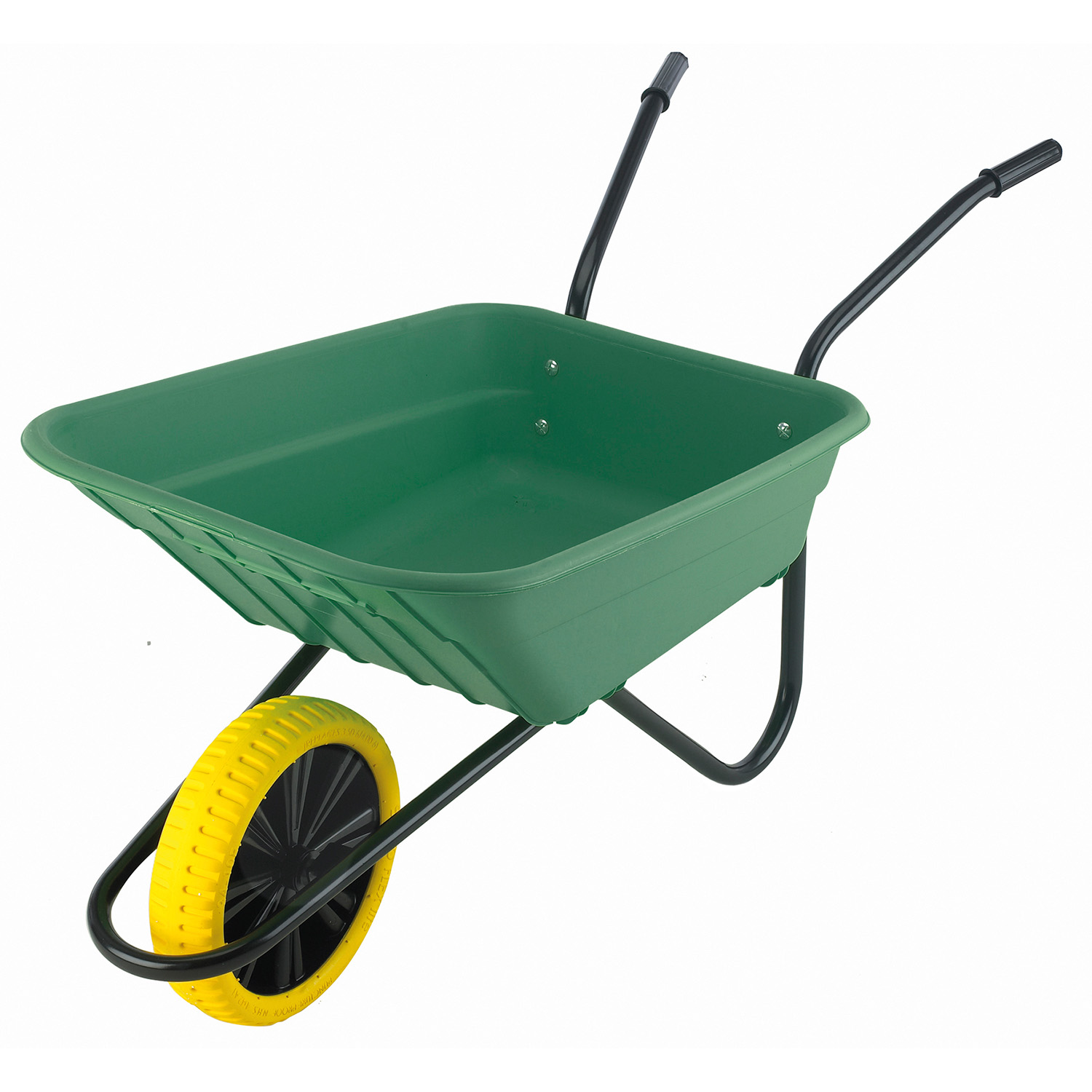 MULTI-PURPOSE WHEELBARROW C/W PUNCTURE PROOF WHEEL GREEN