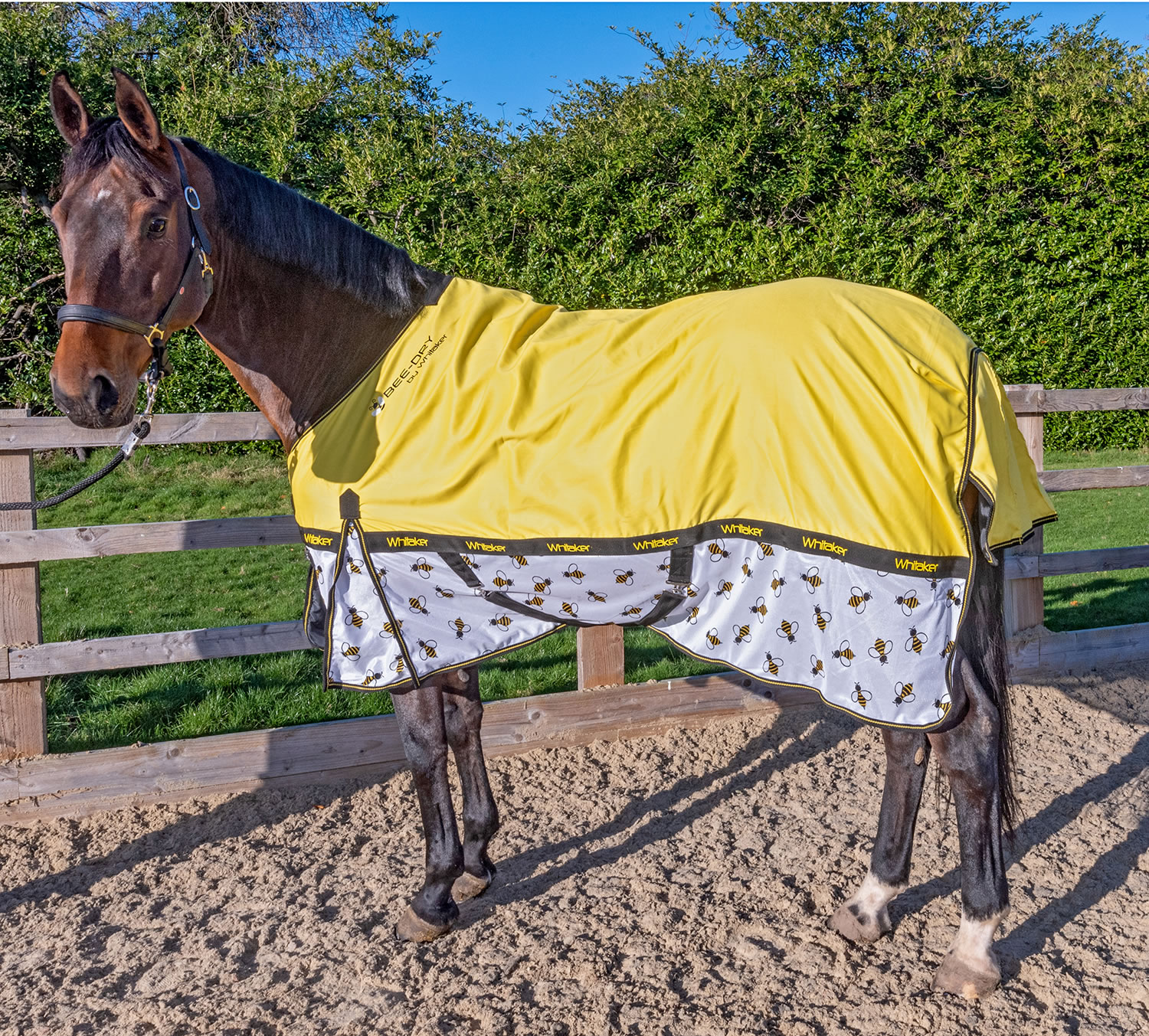 WHITAKER BEE-DRY AIRFLOW TURNOUT RUG  5' 0'' TURNOUT RUG