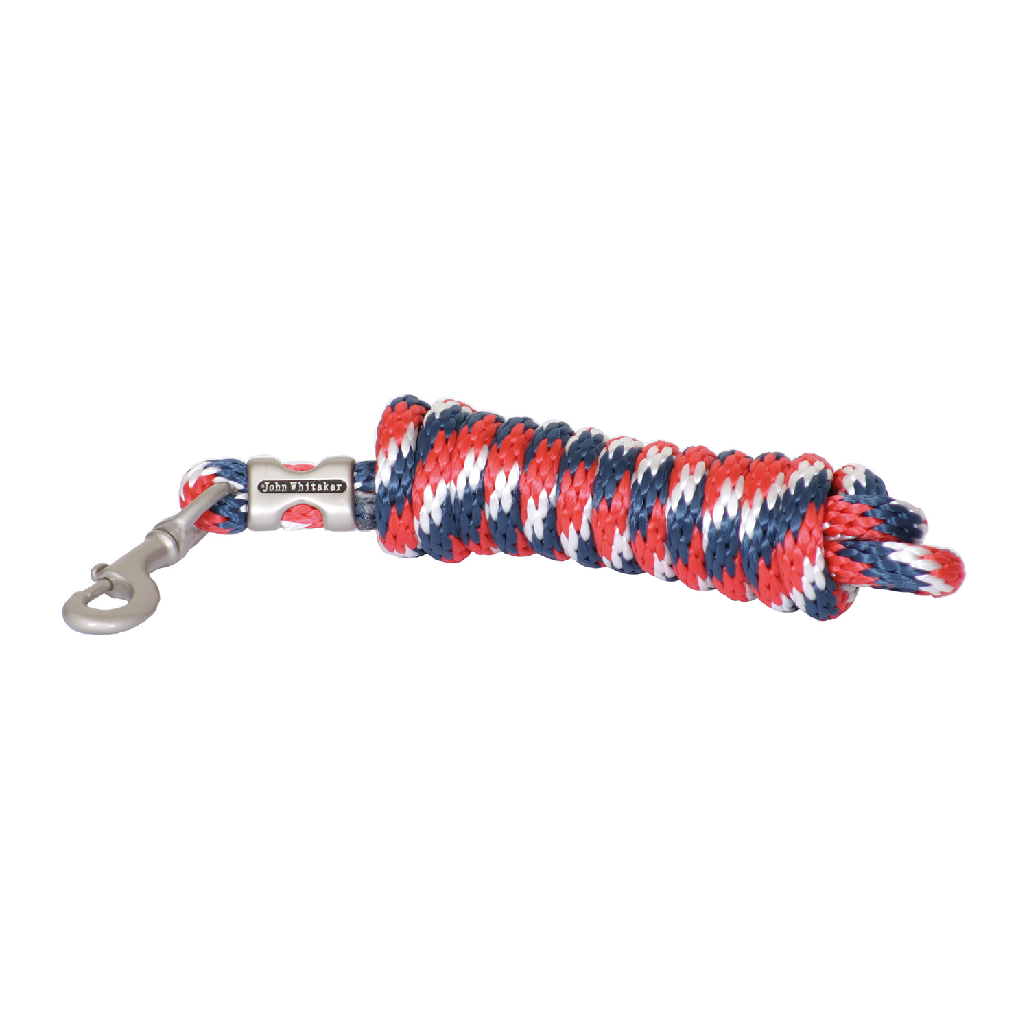 WHITAKER LEAD ROPE MULTI-COLOUR  RED/WHITE/BLUE