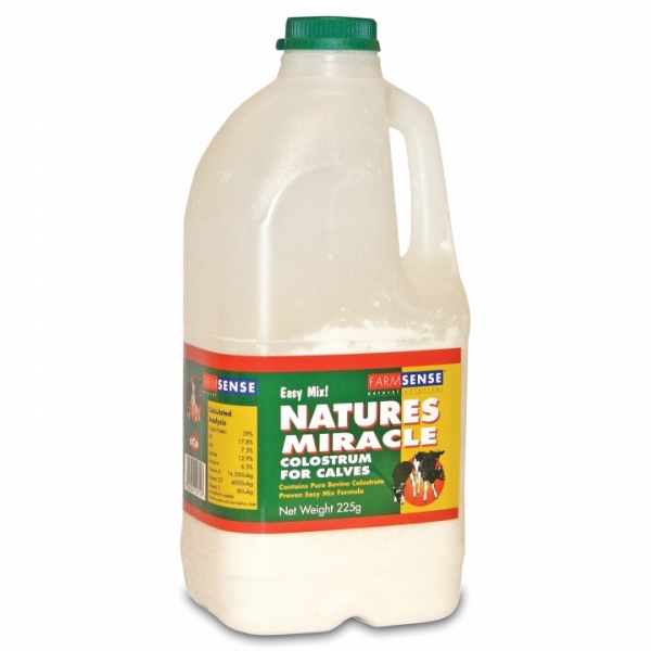 FARMSENSE NATURES MIRACLE  CALF COLOSTRUM BOTTLE