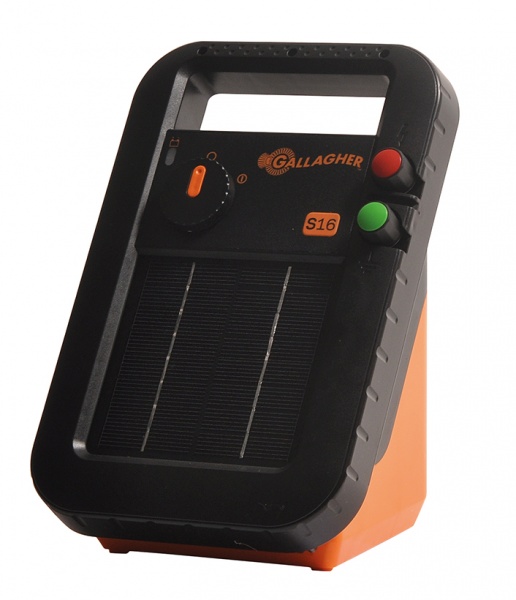 Gallagher Solar Powered S16 incl. battery