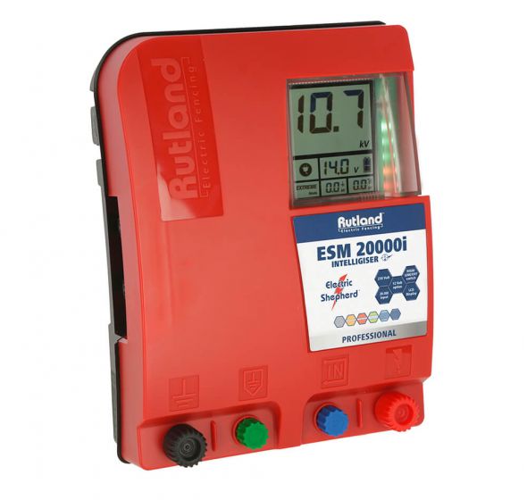 Rutland ESM20000i Intelligiser Mains Fence Energiser