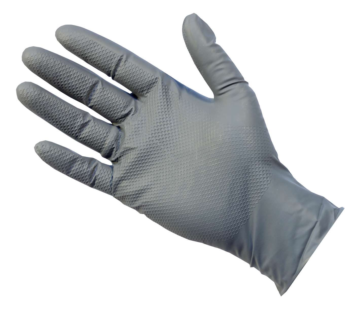 UltraGRIP+ Grey Nitrile Gloves Medium