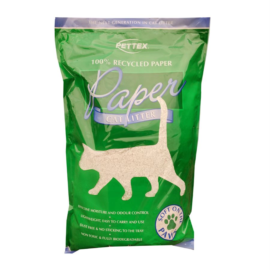 Pettex Paper Cat Litter 30 Ltr totalfarmsupplies.co.uk