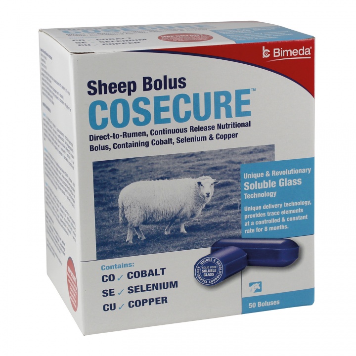 COSECURE SHEEP BOLUS (50 Pack)