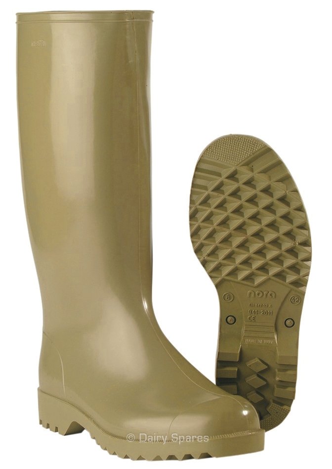 Nora Anton Wellington Boot Green totalfarmsupplies