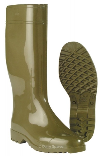 Nora Antonia Wellington Boot Green