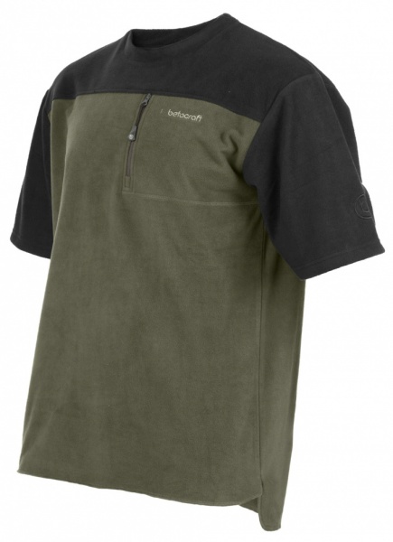 Betacraft Quest Fleece Tee Shirt Olive/Black