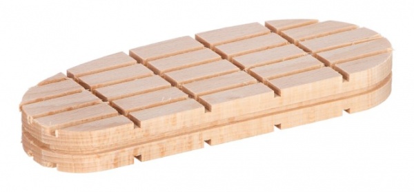 Wooden Block, Flat Design