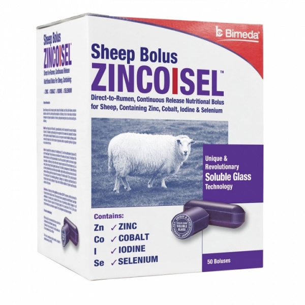 ZINCOISEL SHEEP BOLUS